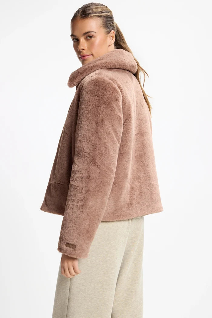 Plush Cropped Jacket
