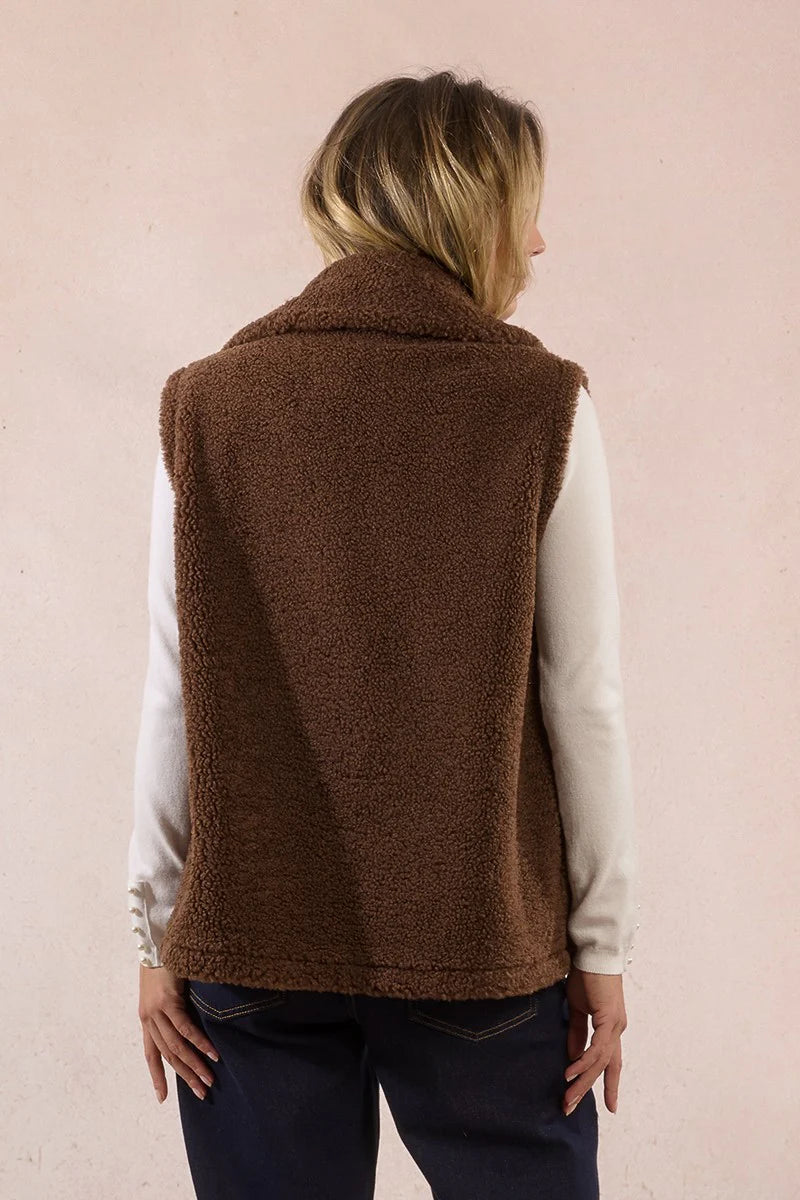 Sherpa Vest ( Brown)