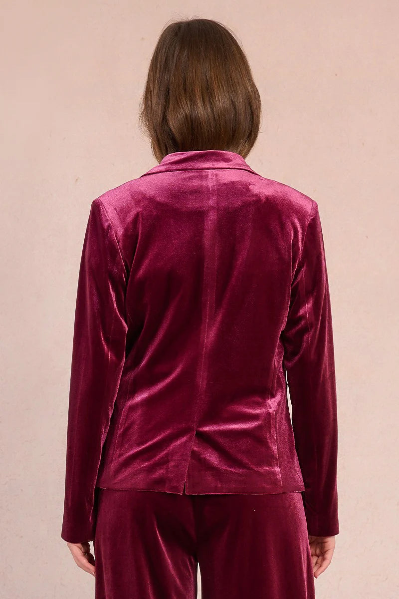 Molly Velvet Blazer