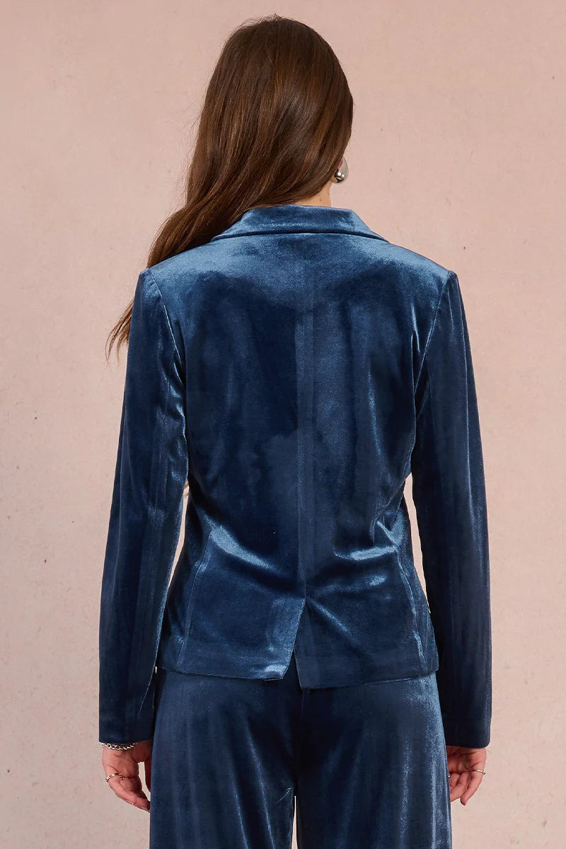 Molly Velvet Blazer