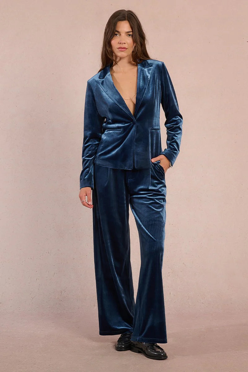 Molly Velvet Blazer