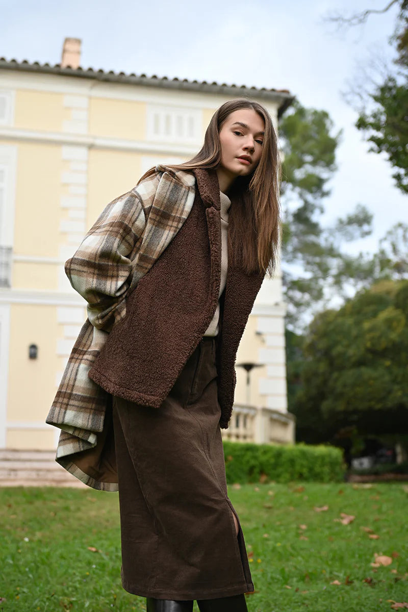 Sherpa Vest ( Brown)