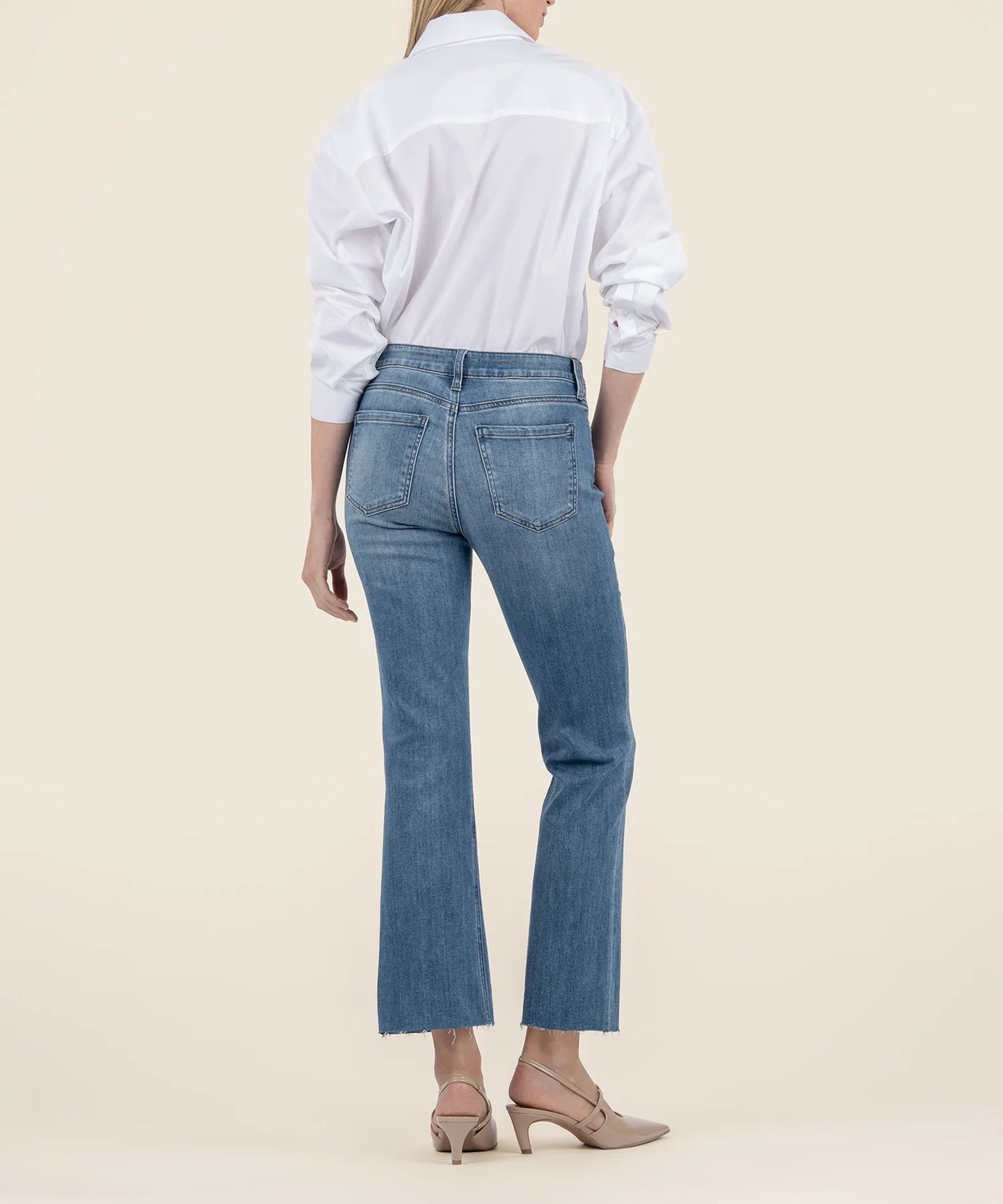 Kelsey High Rise Ankle Flare