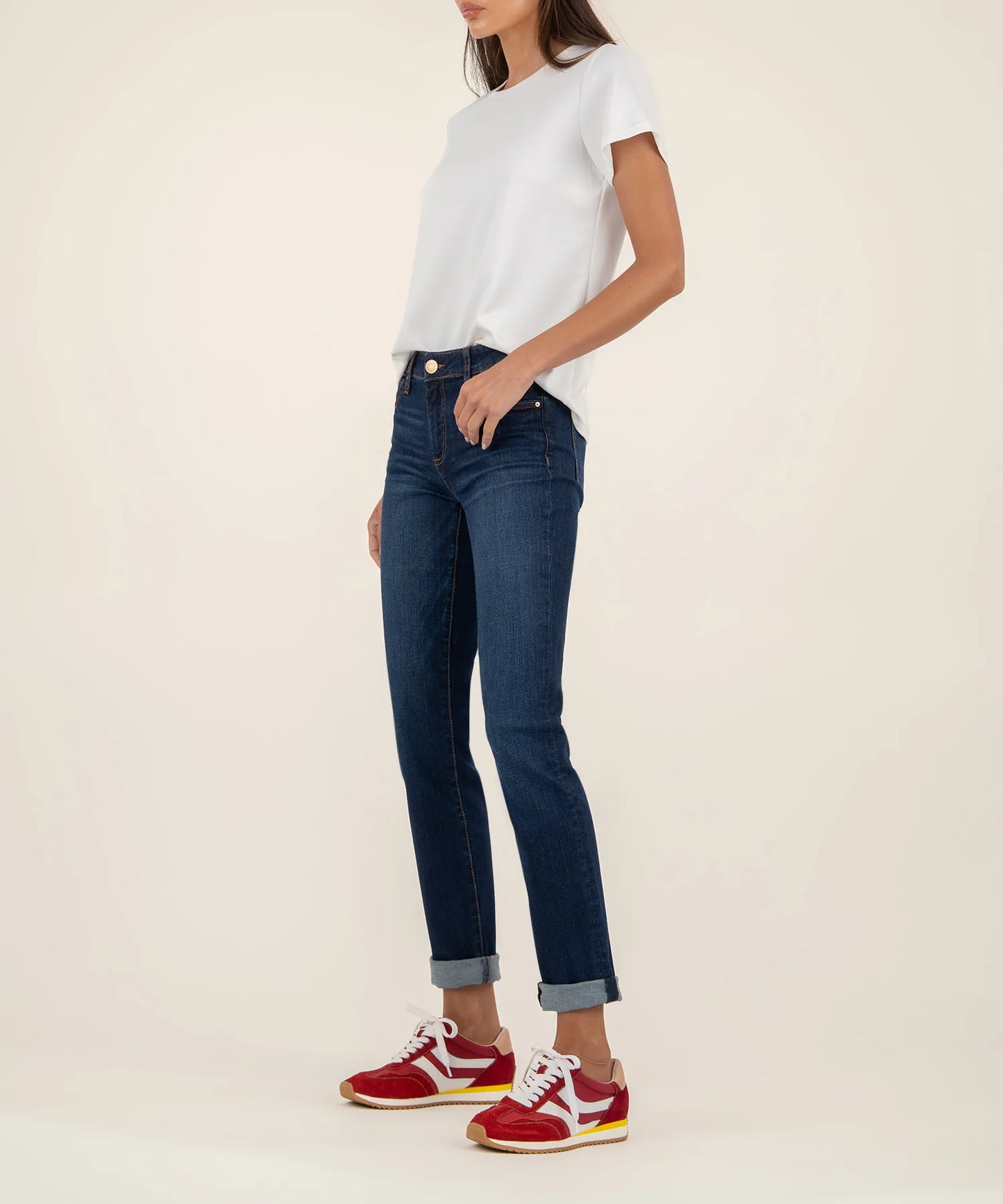 Catherine Mid Rise Boyfriend (Abelia)