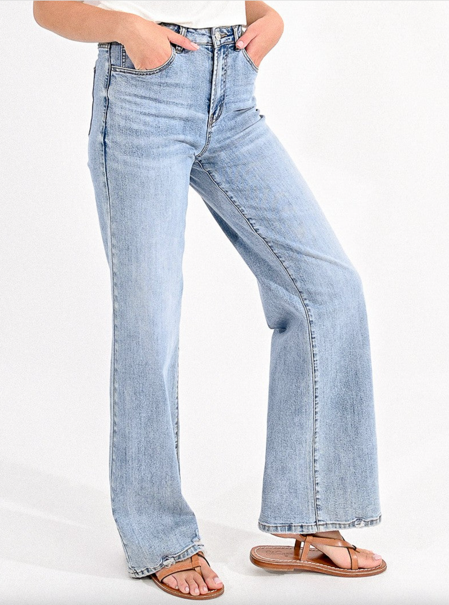 Molly Bracken Wide Leg Jeans