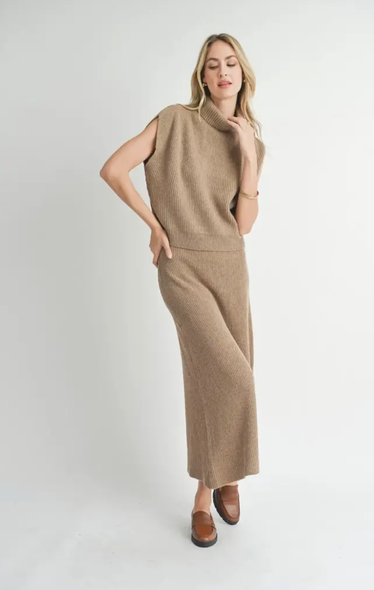 Crosby Sweater Midi Skirt