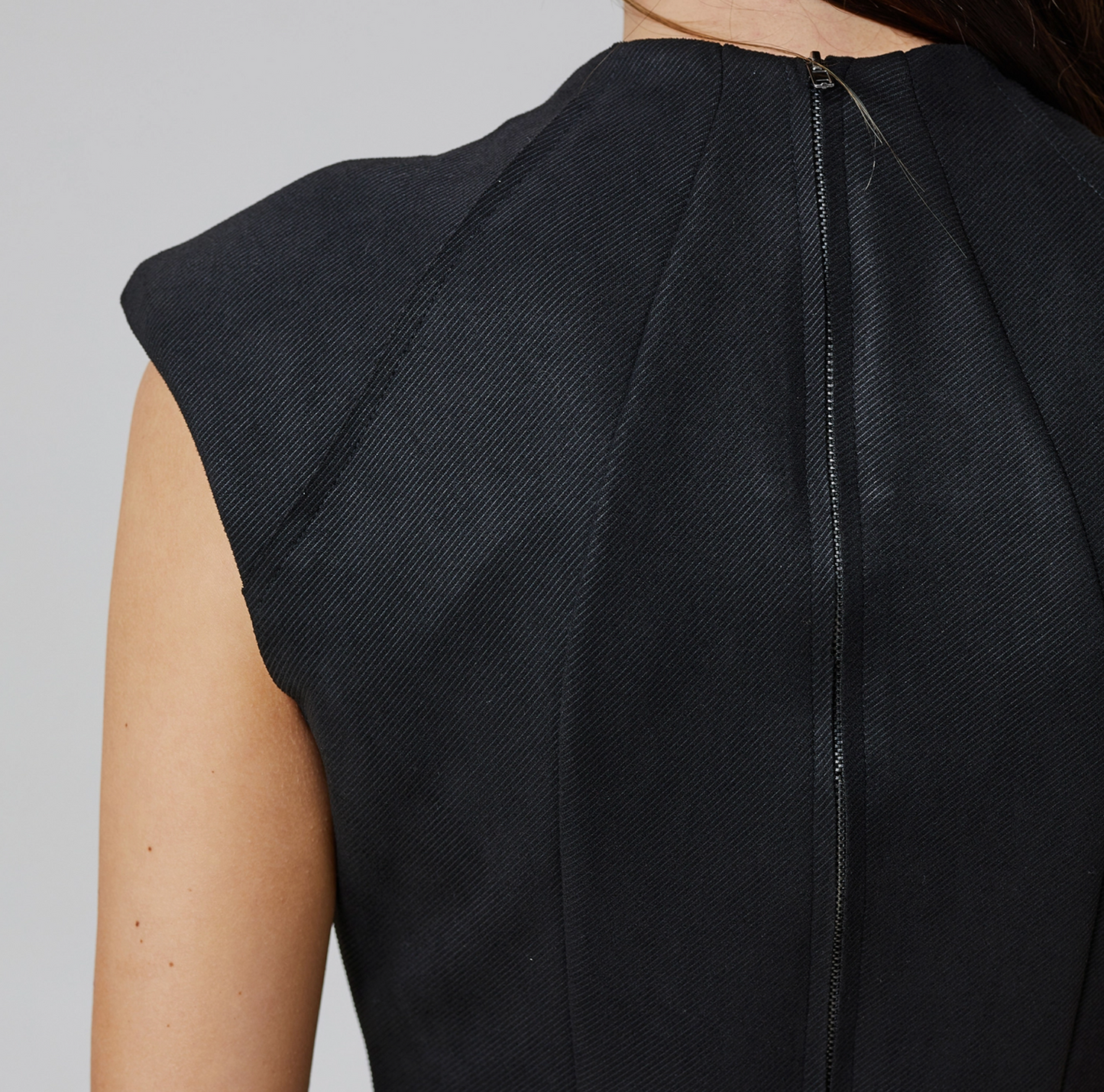 V-Neck Fitted Short Dress