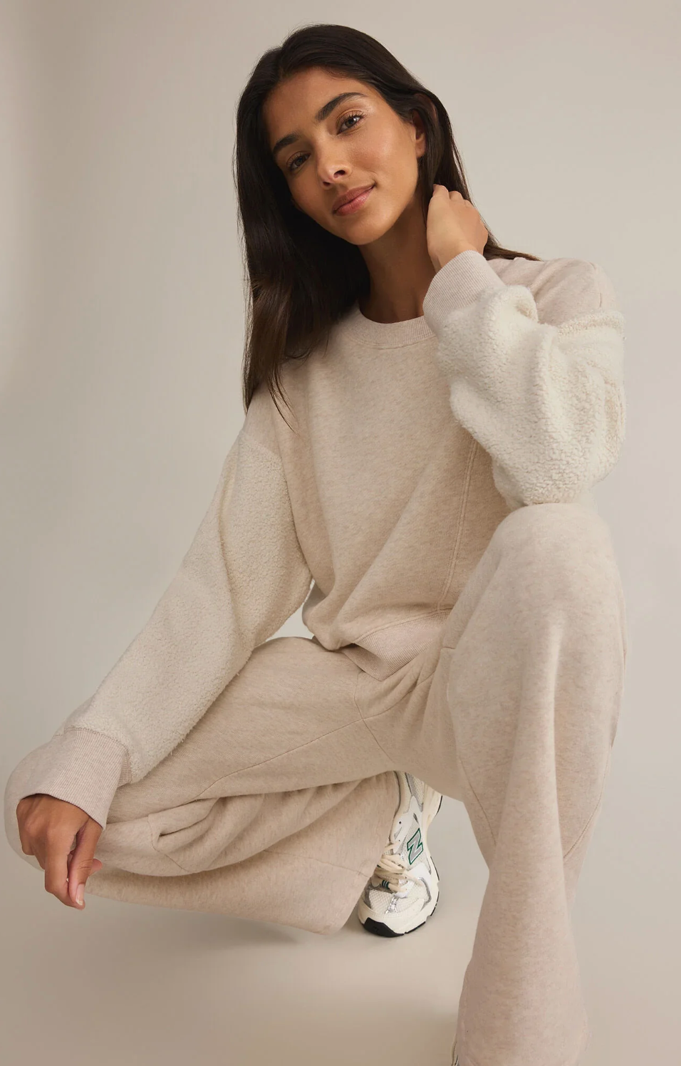 Lax Sweatshirt - Light Oatmeal Heather