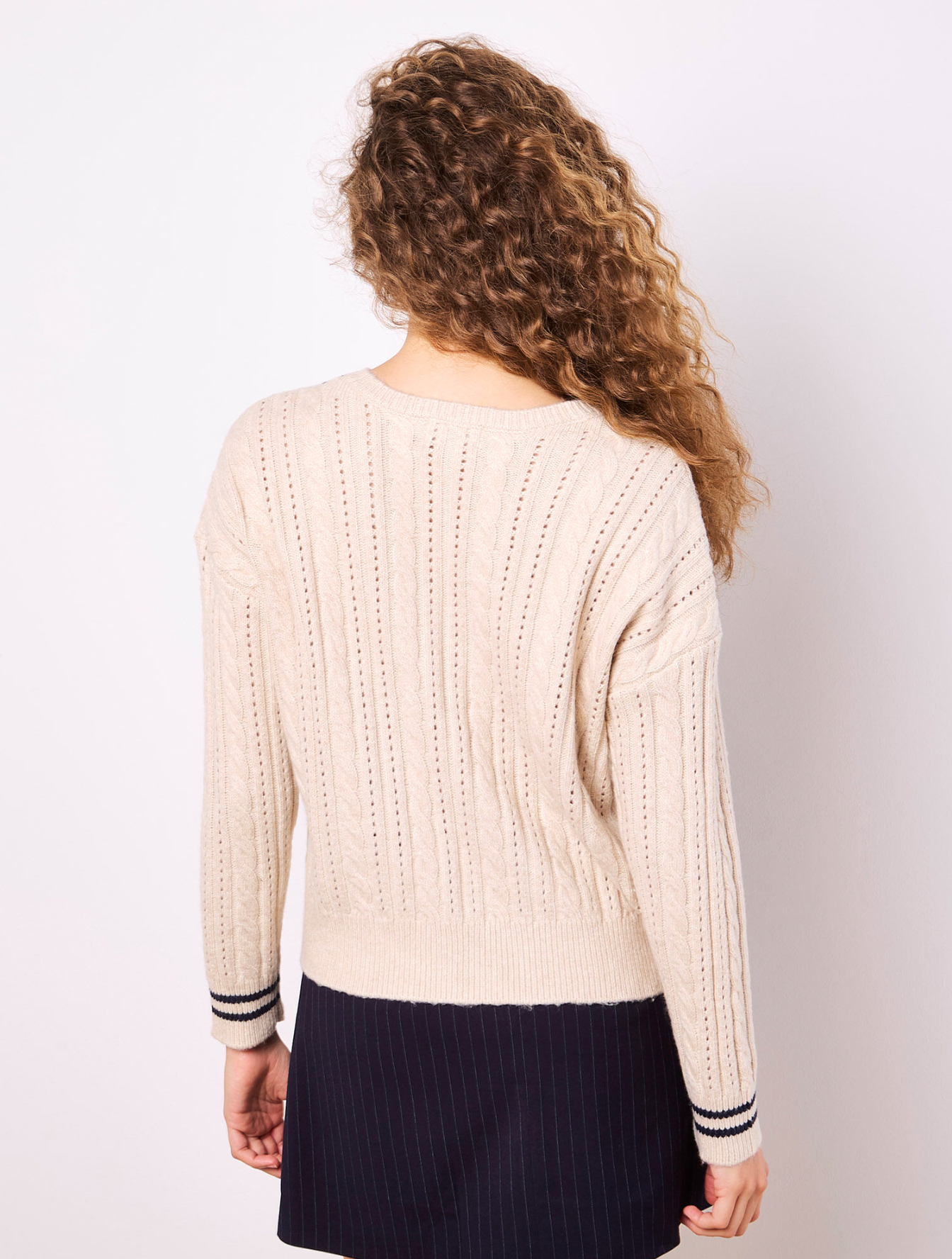 Cricket Cable Knit Sweater