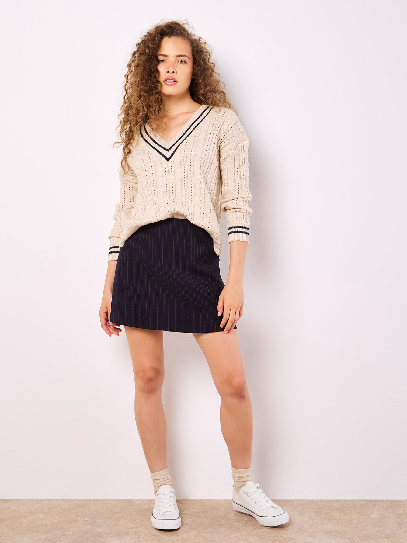 Cricket Cable Knit Sweater