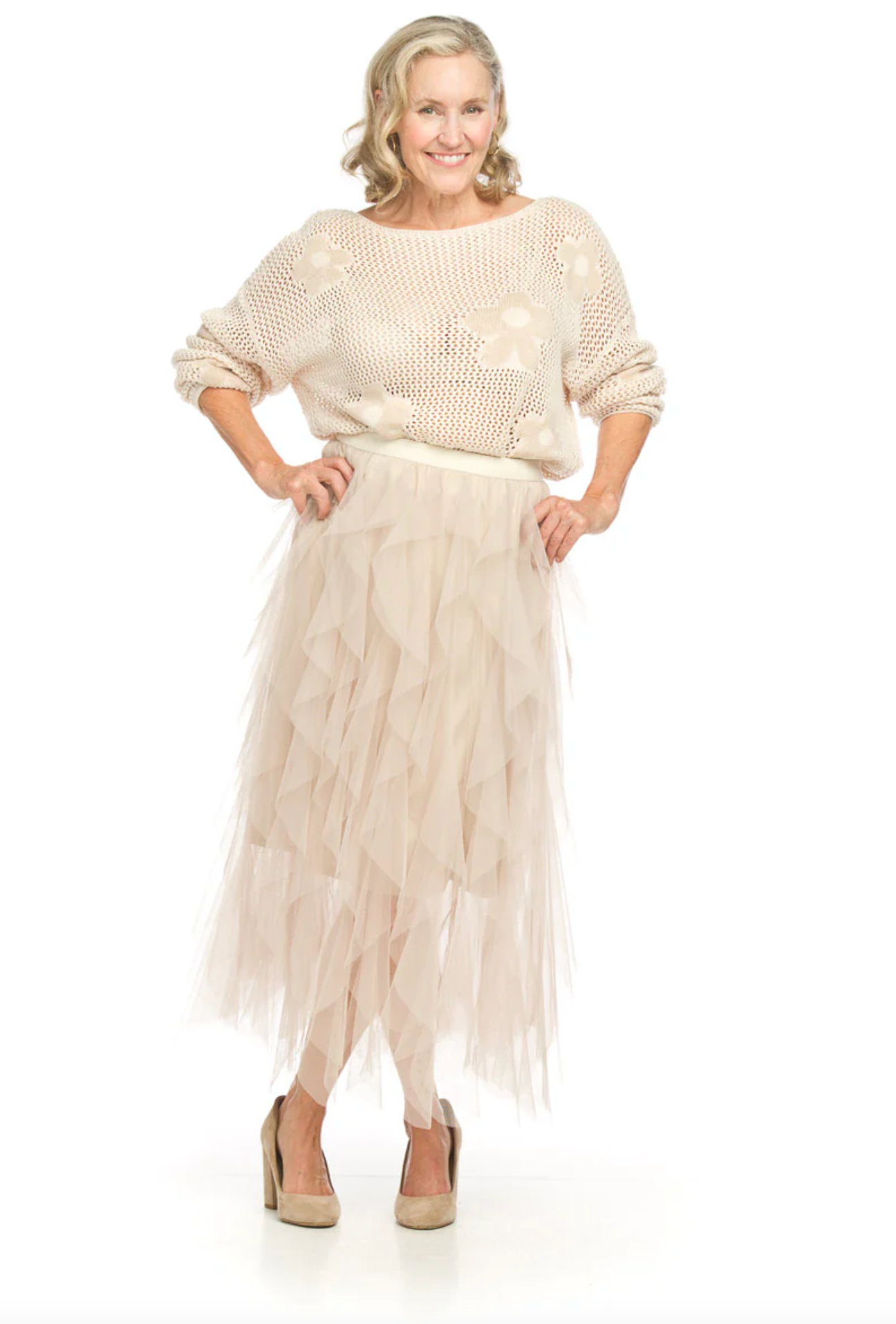 Daysi Open Knit Sweater