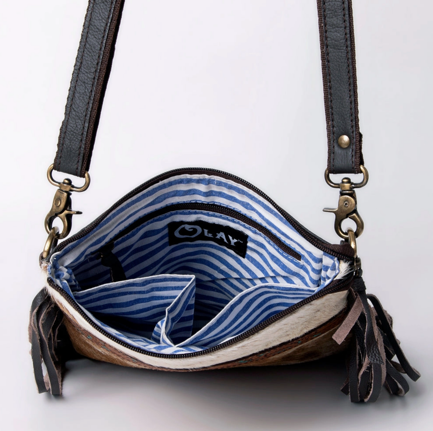 Crossbody Genuine Leather Women Bag Western Bag