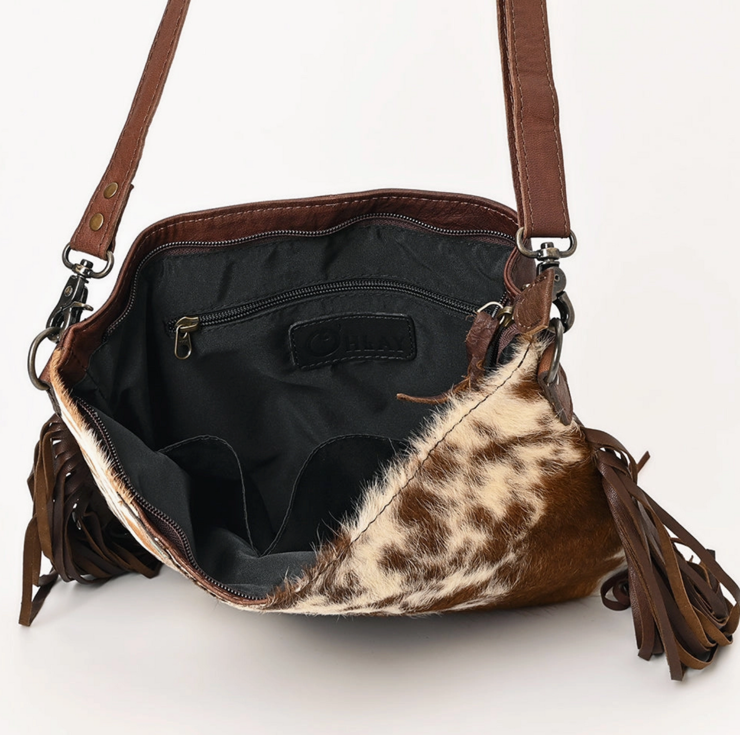 Crossbody Genuine Leather Women Bag Western Bag