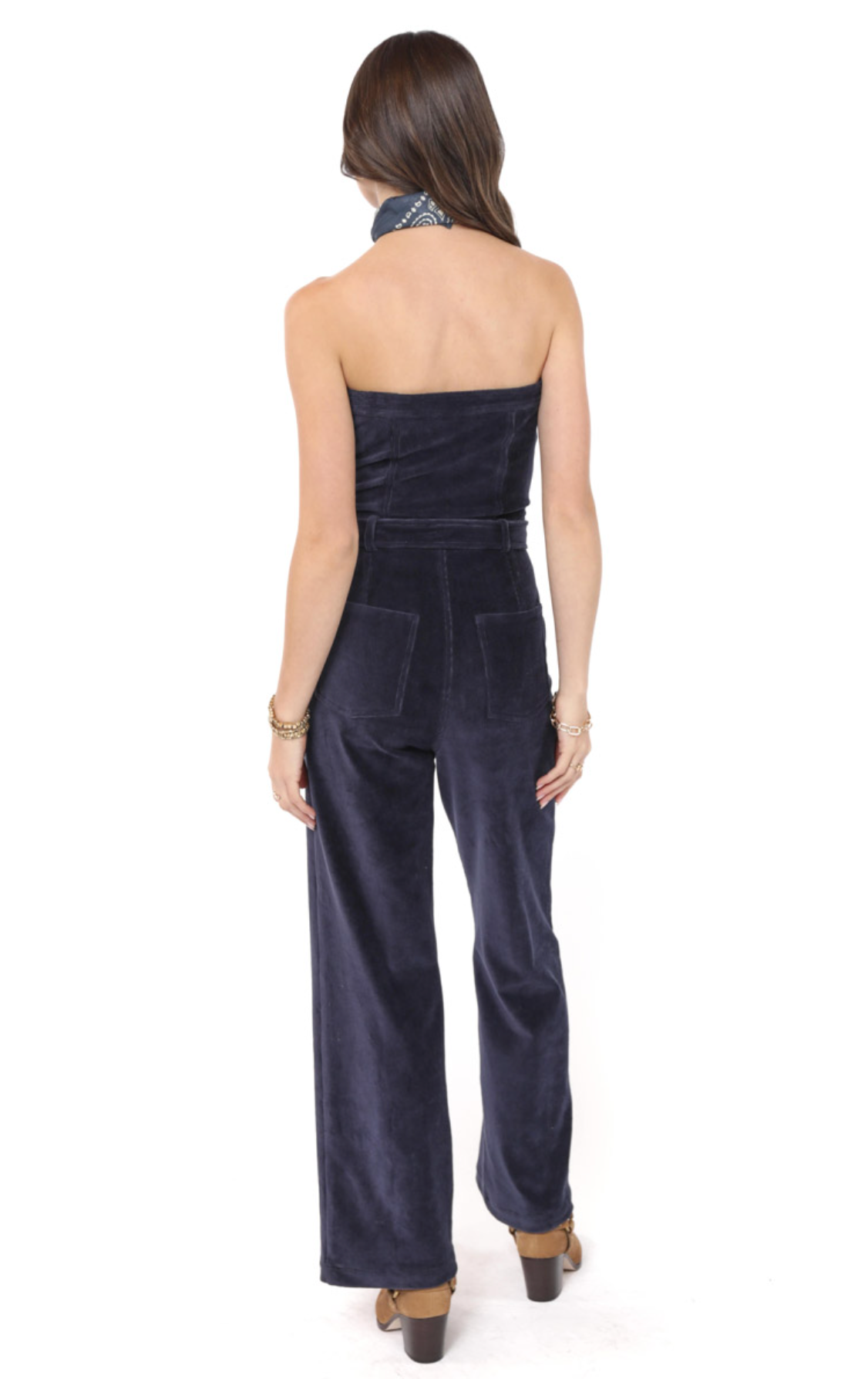 Morrison Strapless Belted Jumpsuit