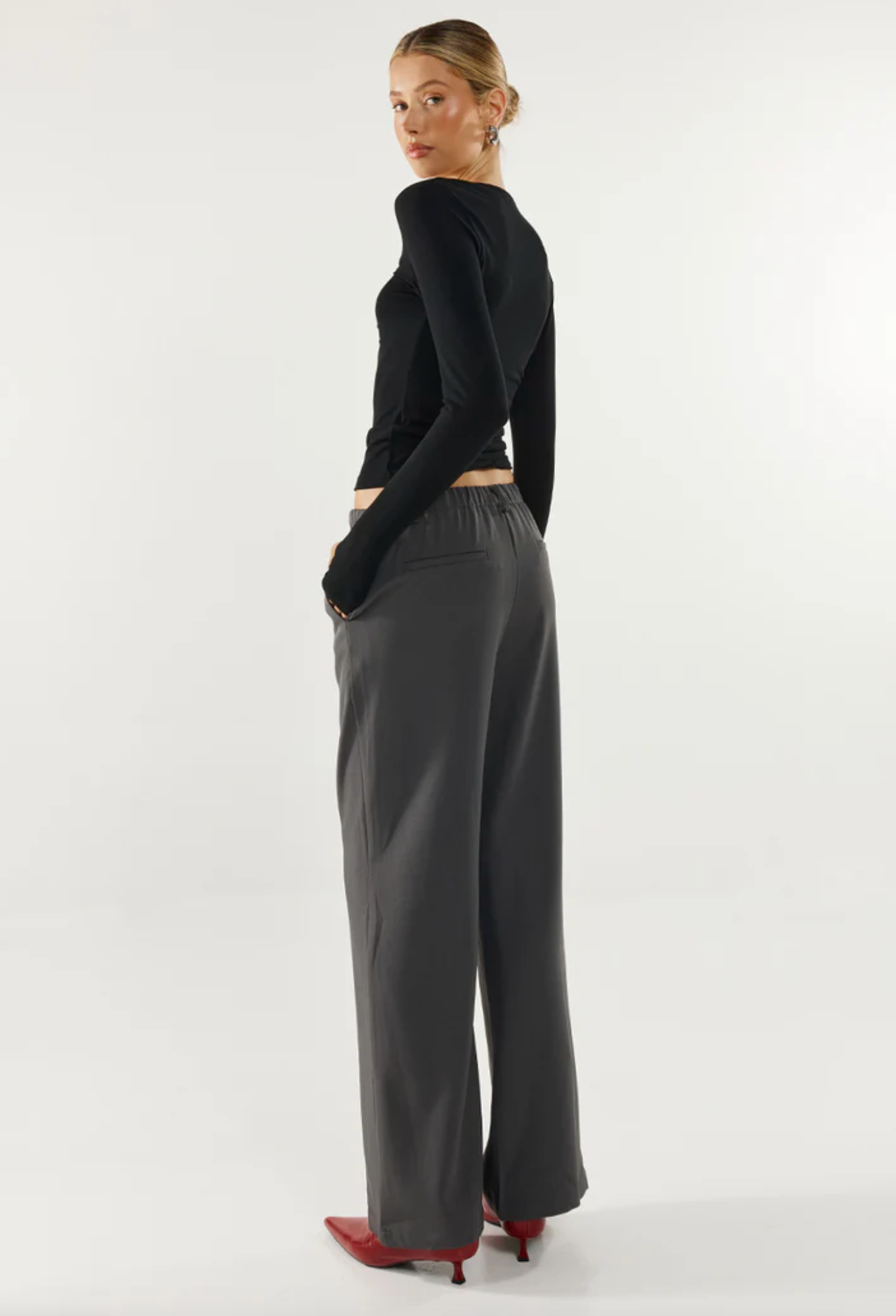 Freja Pants | Charcoal