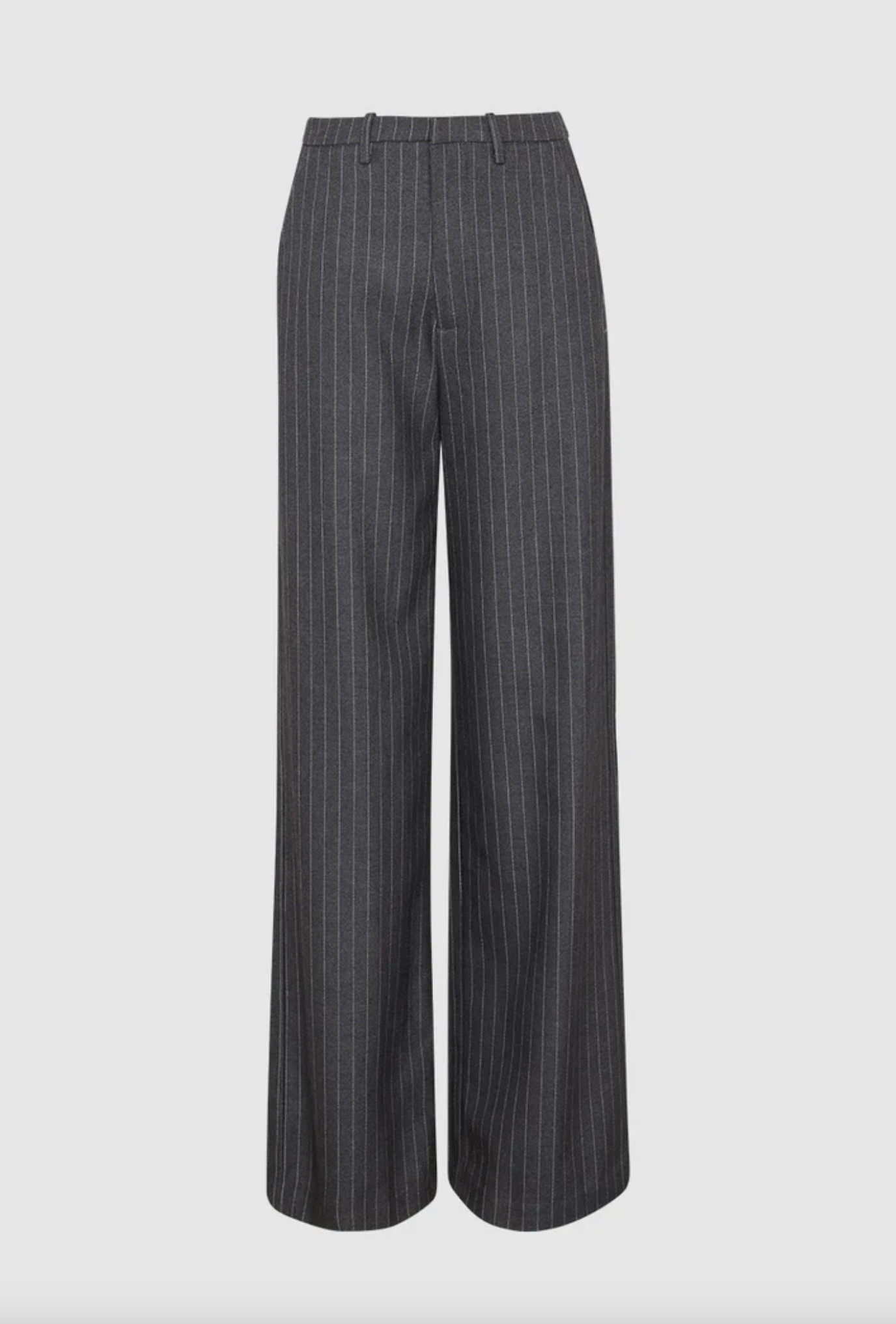 Zanda Pants | Charcoal Pinstripe