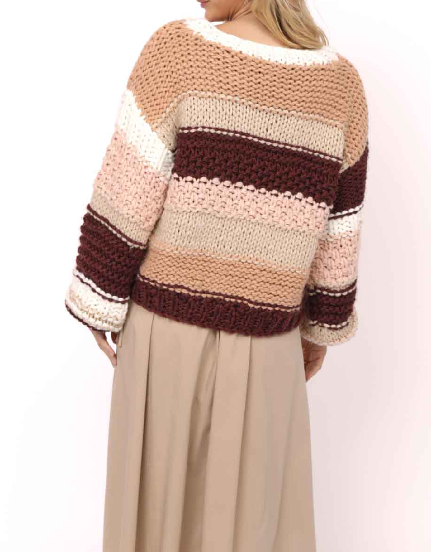 Butter Pecan Chunky Sweater