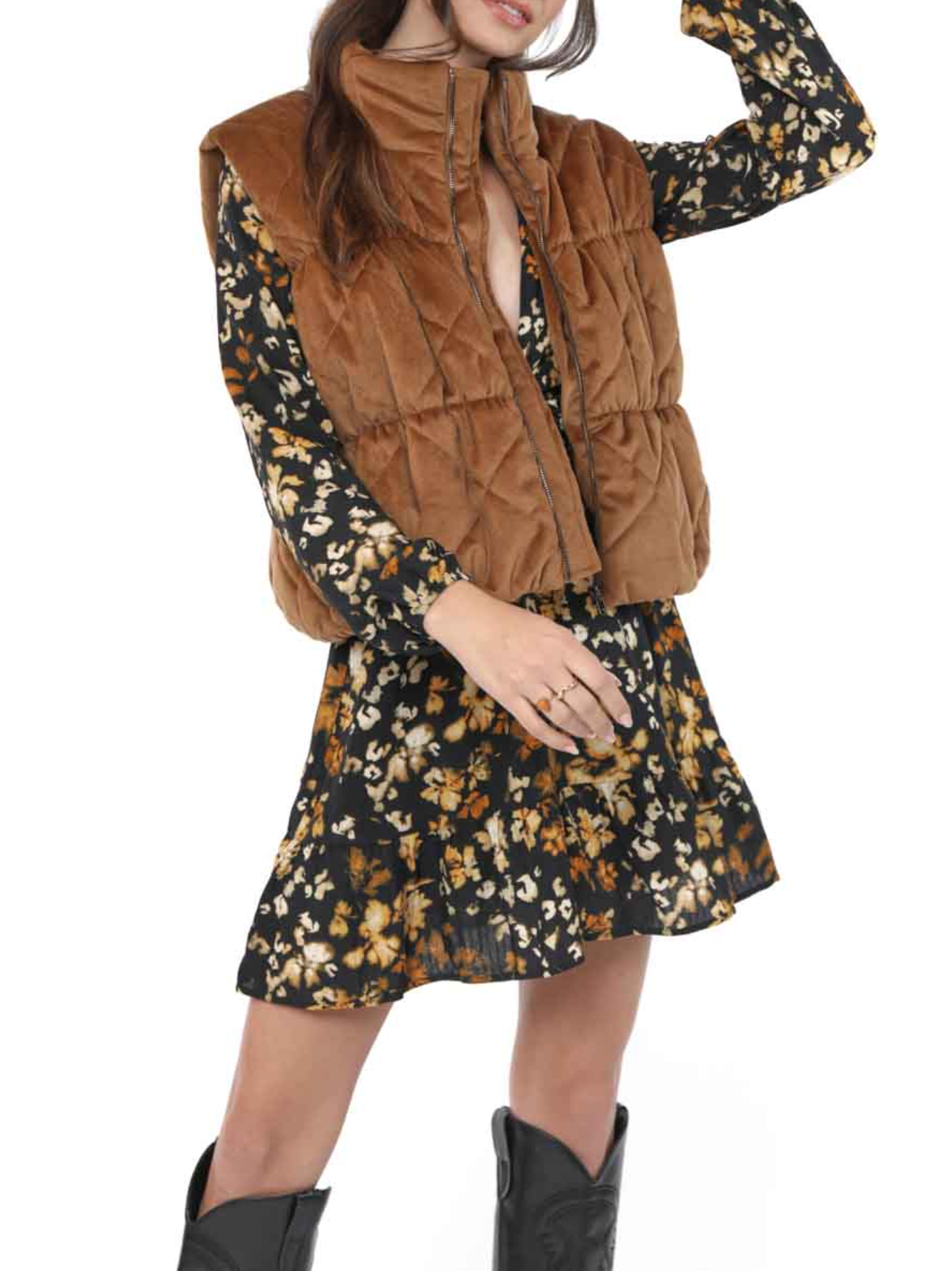 Cosmic Quilted Vest