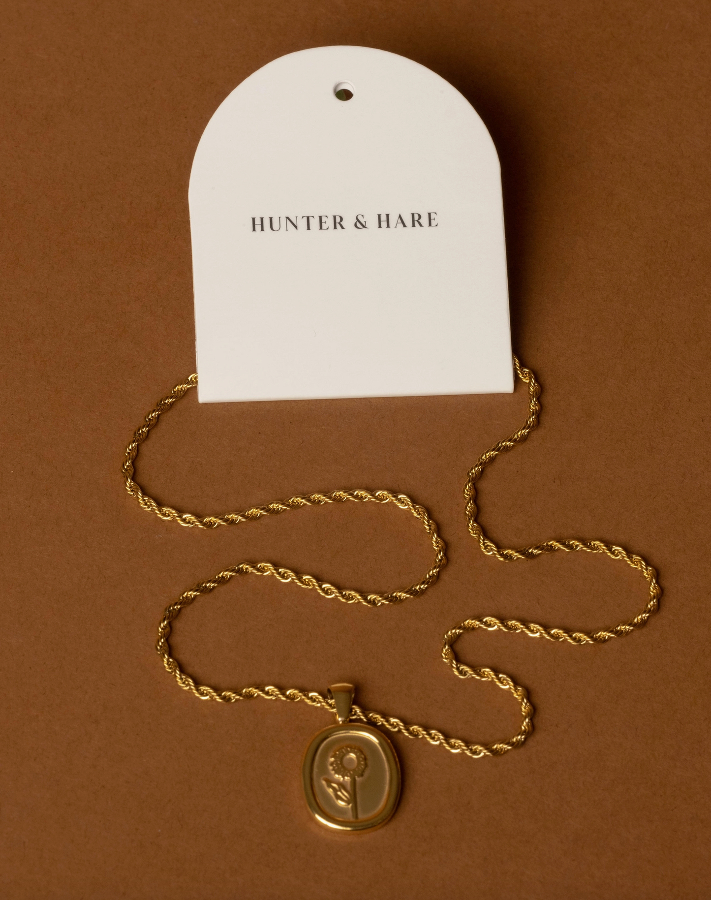 Mia Sunflower Icon Necklace