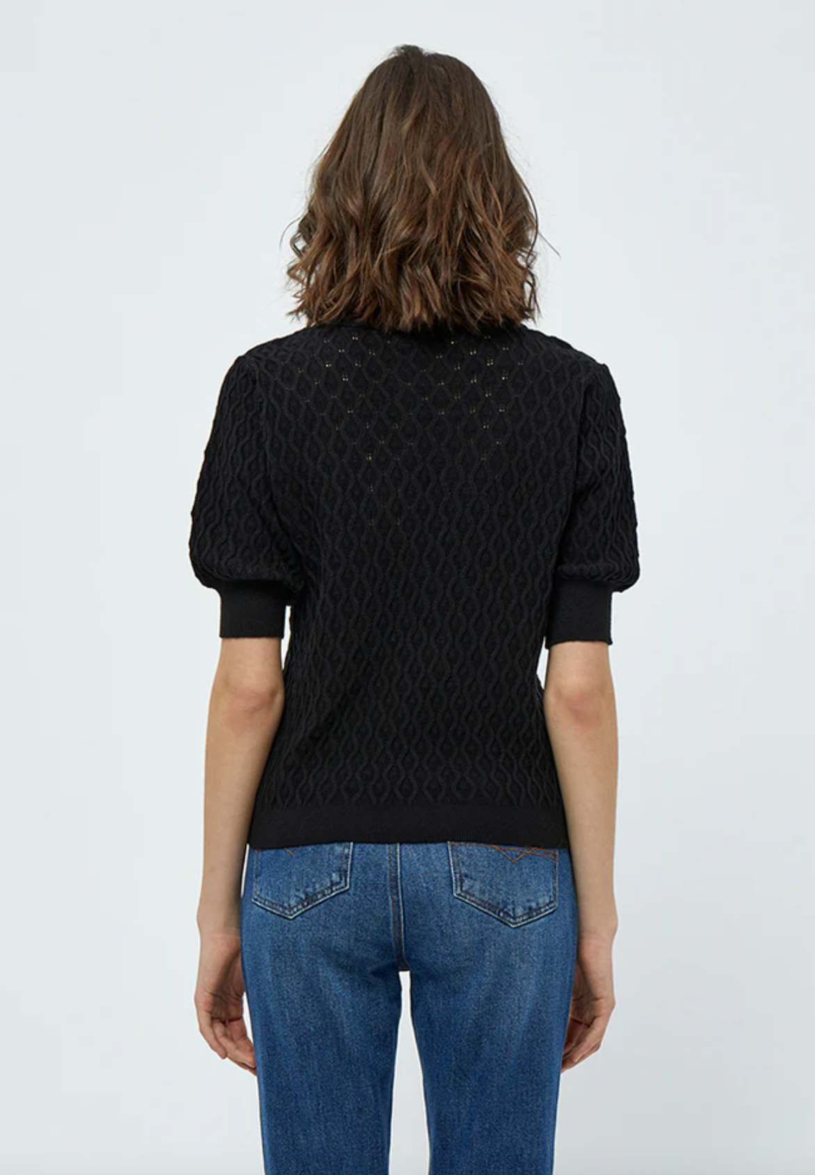 Rosalia Knit Sweater - Black