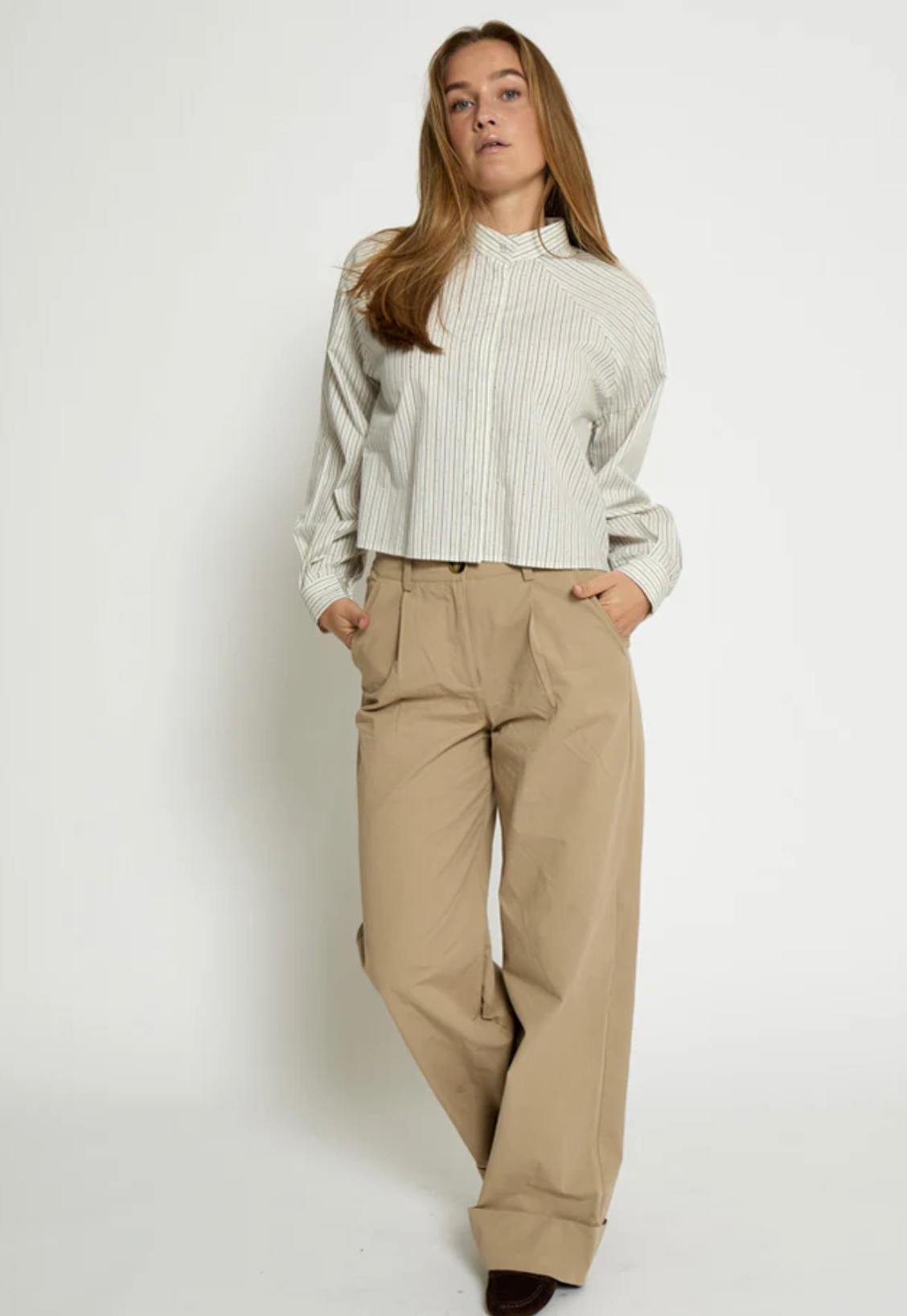 Kamari Shirt - Whitecap Stripe