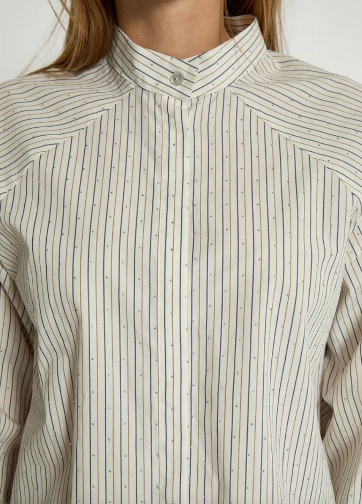 Kamari Shirt - Whitecap Stripe