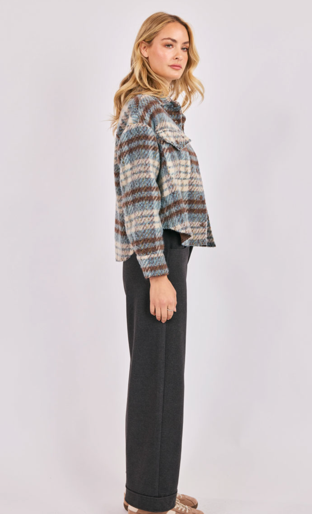 Eloise Plaid Shacket