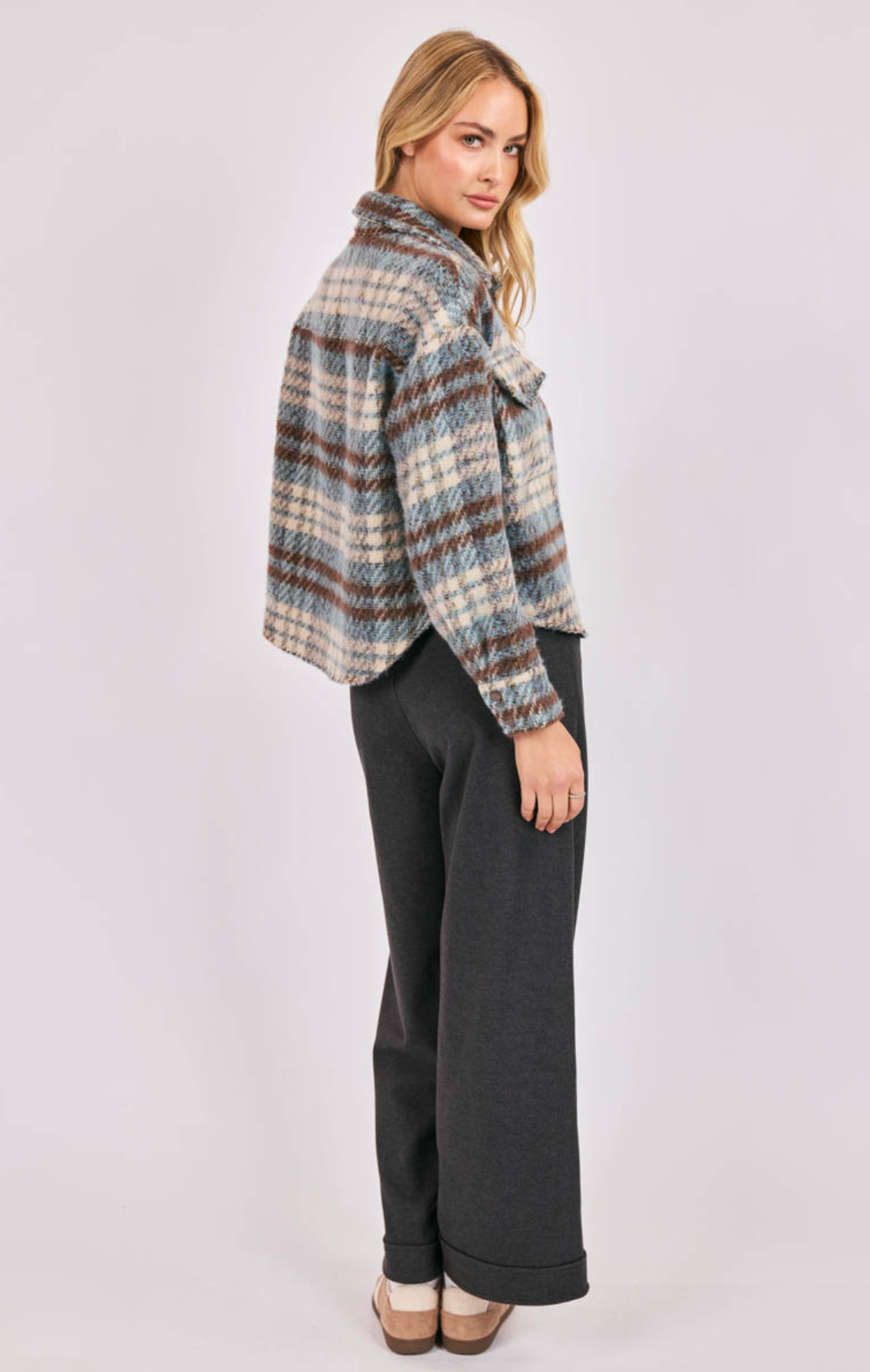 Eloise Plaid Shacket