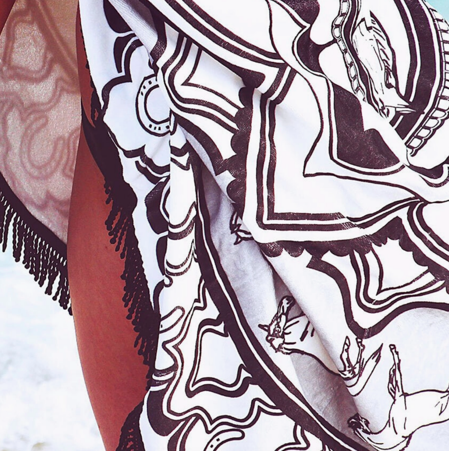 Mandala Roundie Towel