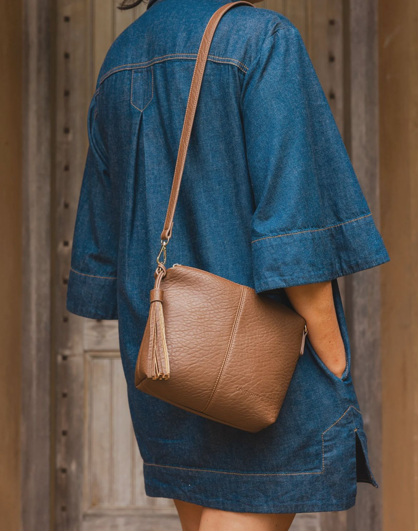 Kasey Textured Crossbody Bag