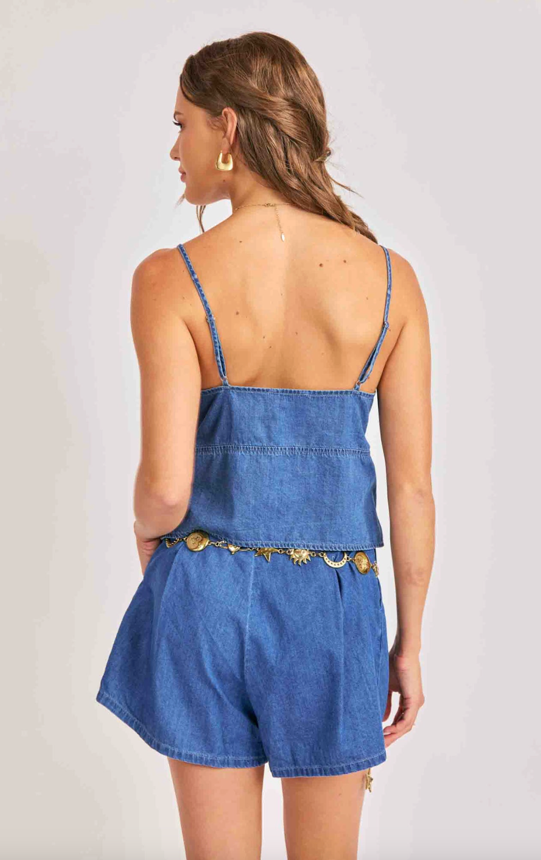 Rango Dark Chambray Tank