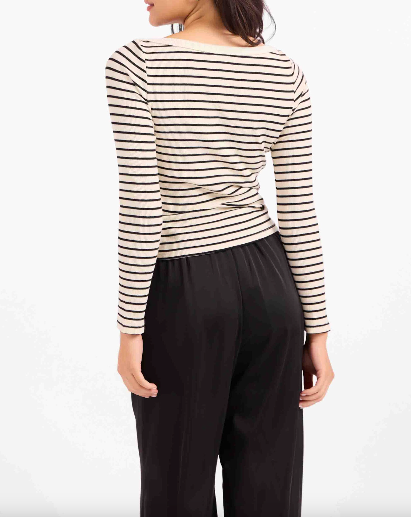 Brioche Boatneck Top