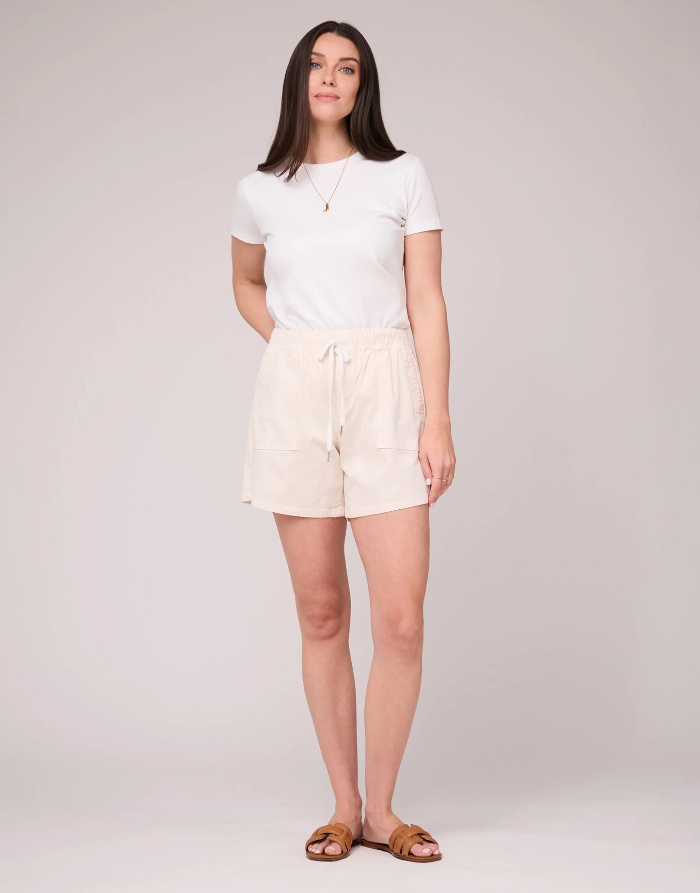 Yoga Jean Shorts - Sand Bar