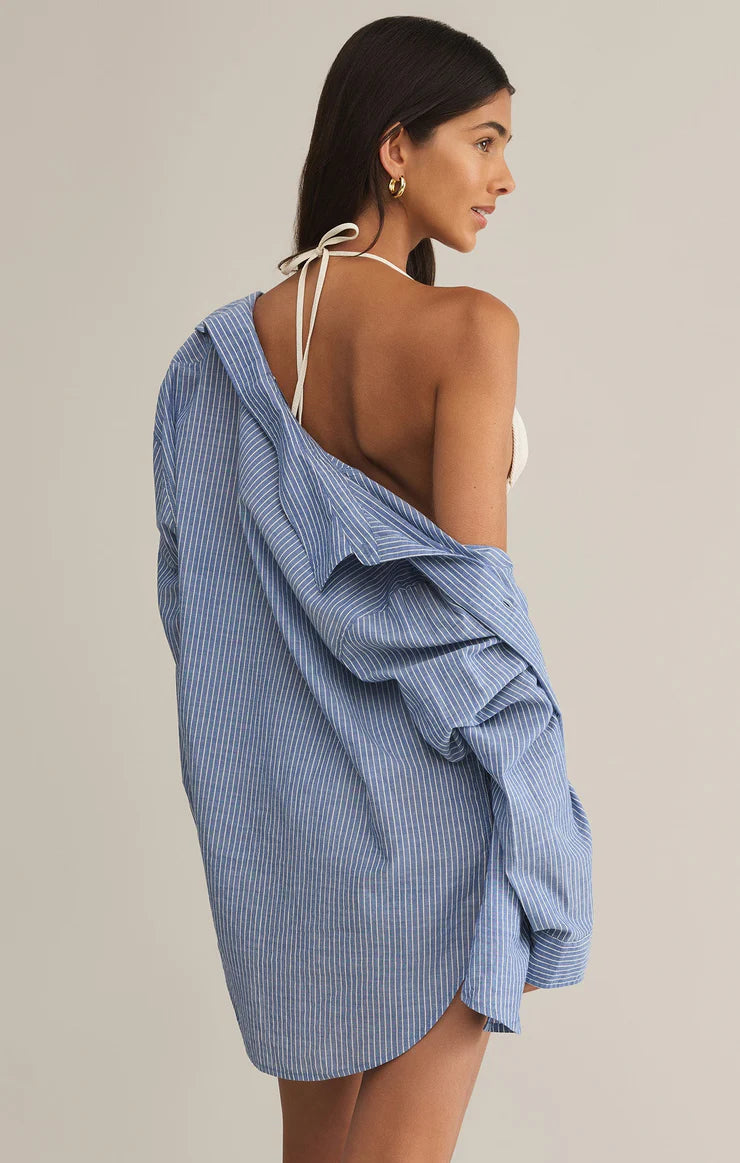Seaport Striped Button Up Shirt