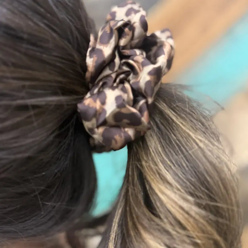 Leopard Outlaw Scrunchie