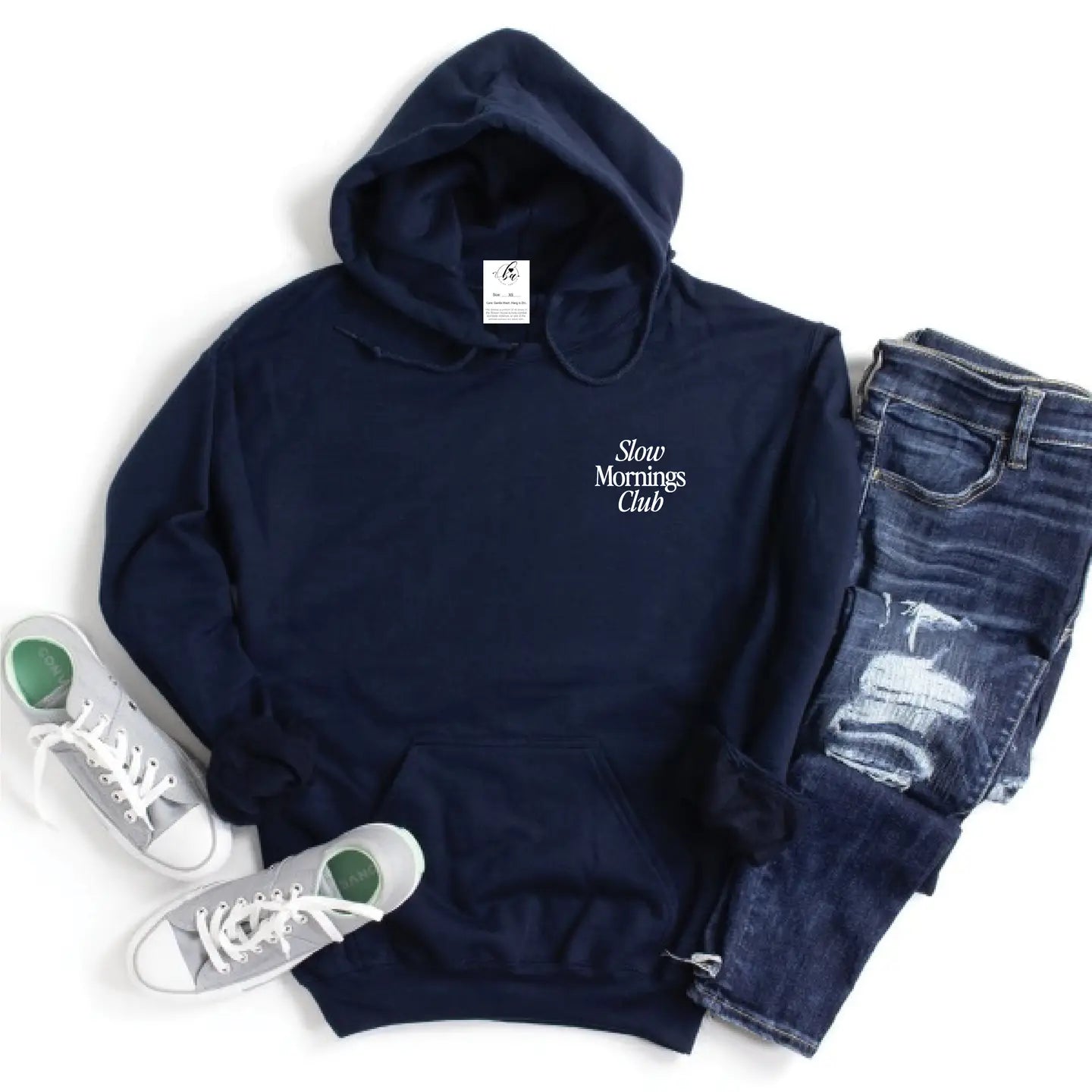 Slow Mornings Club Hoodie