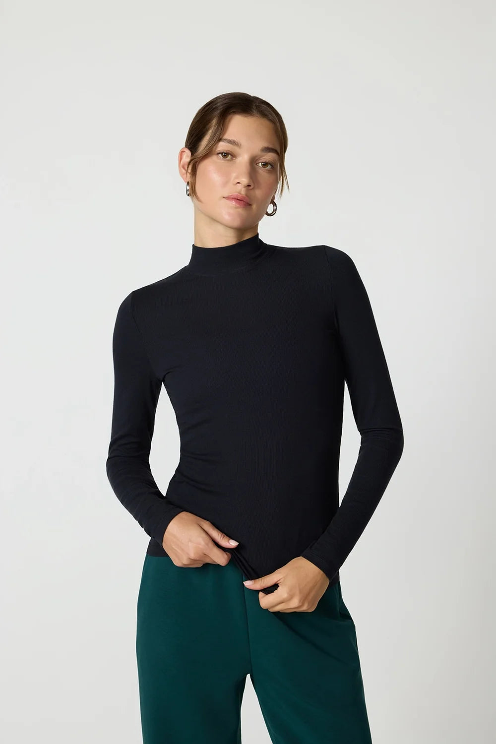 '90s Mock Neck