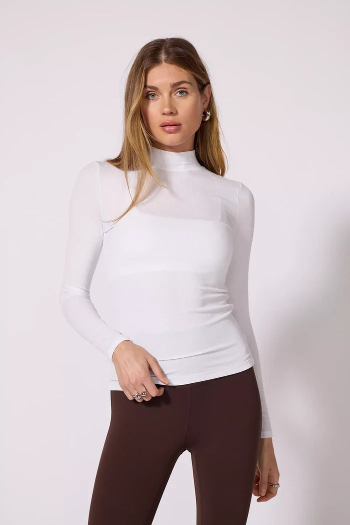 '90s Mock Neck