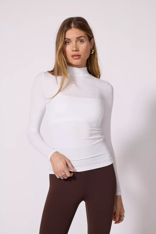 '90s Mock Neck