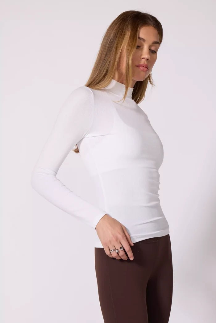 '90s Mock Neck