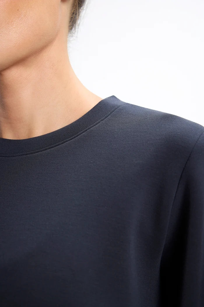 Dreamweave™ Pleated Crew Neck