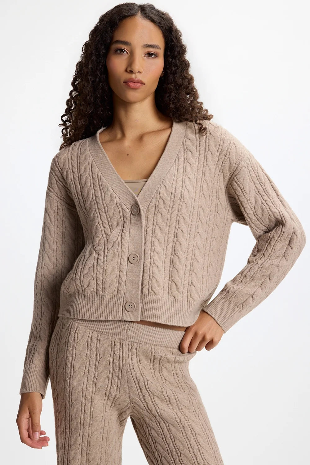 Cable Knit Cardigan