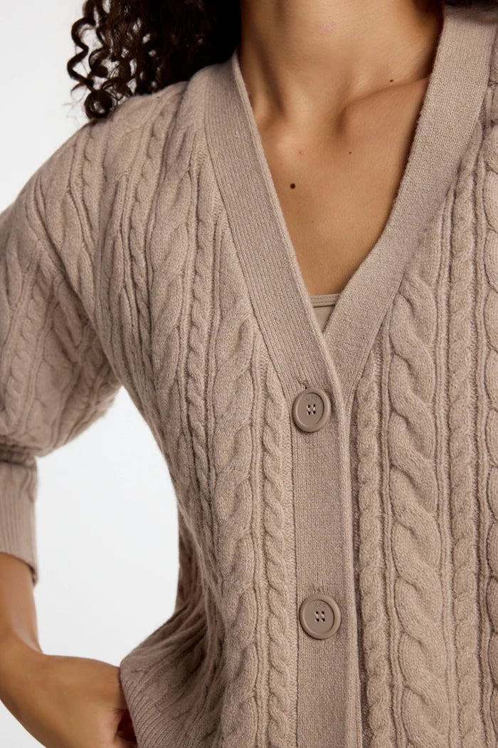 Cable Knit Cardigan