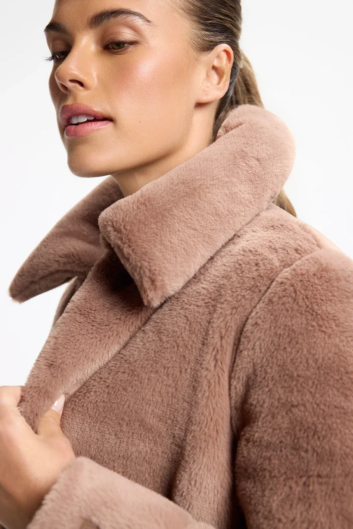 Plush Cropped Jacket