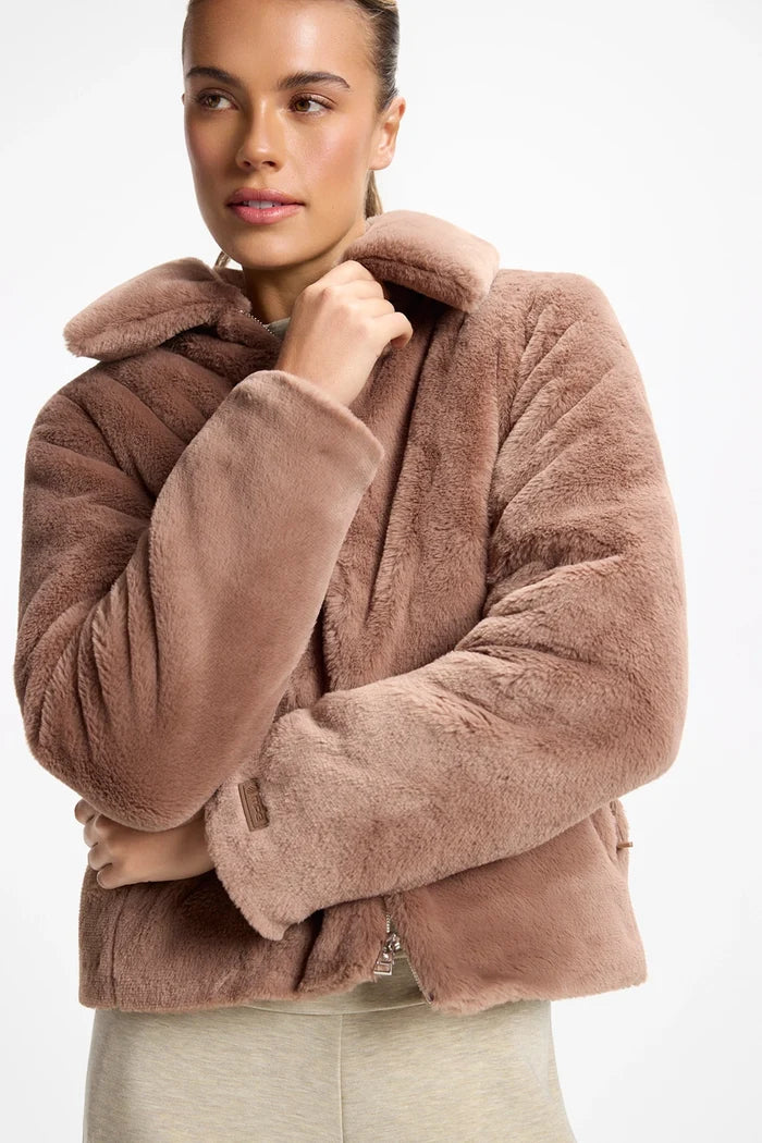 Plush Cropped Jacket