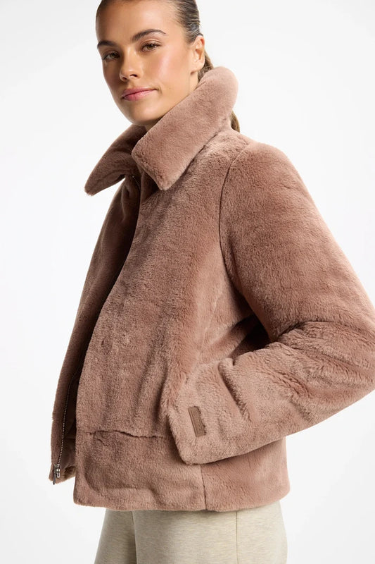 Plush Cropped Jacket