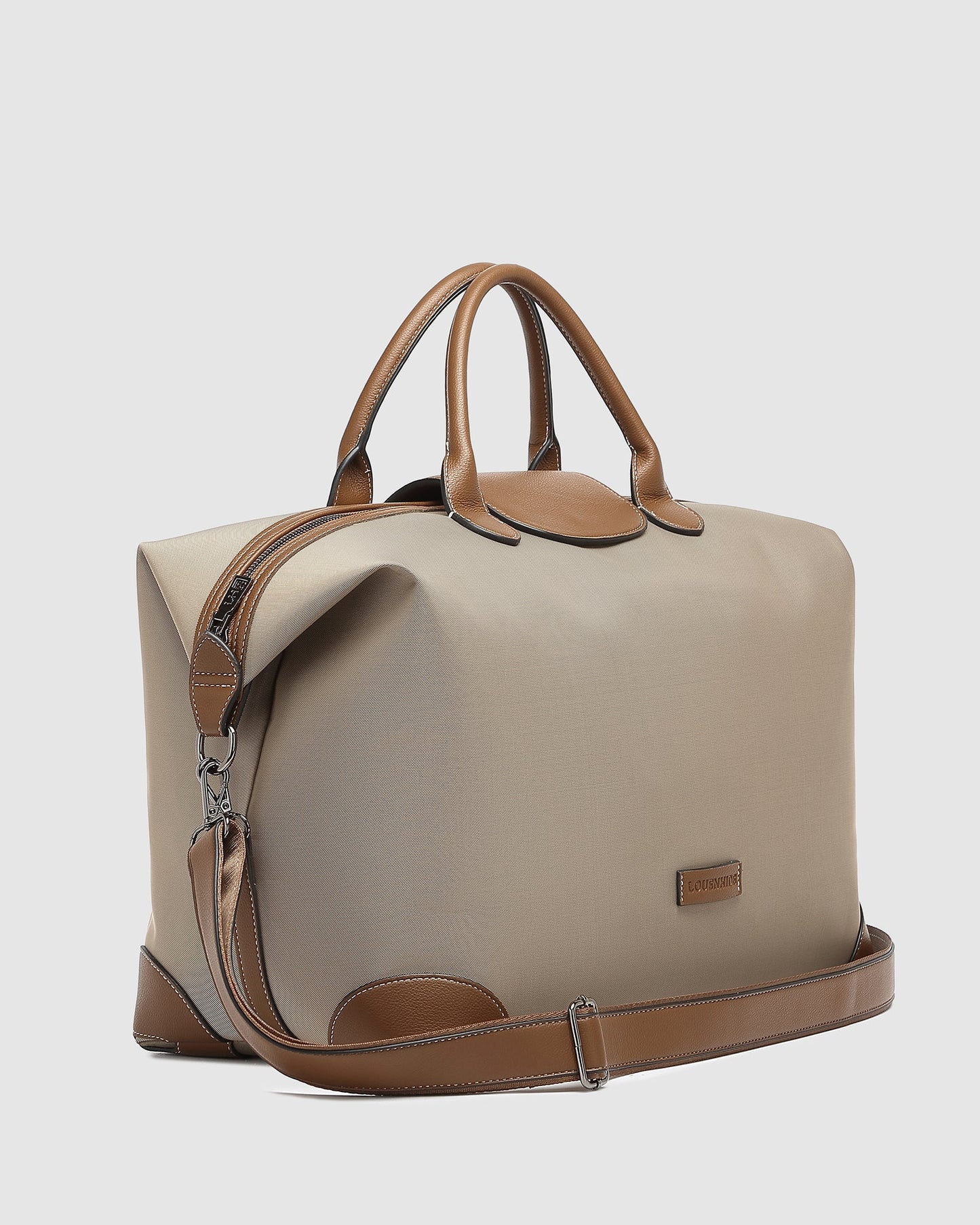 Hamilton Nylon Weekender Bag (Coffee)