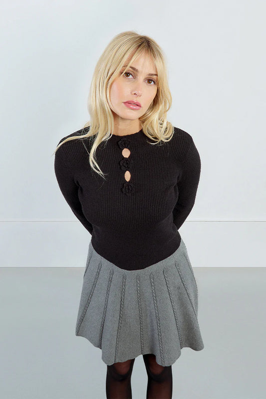 Rose Detail Sweater