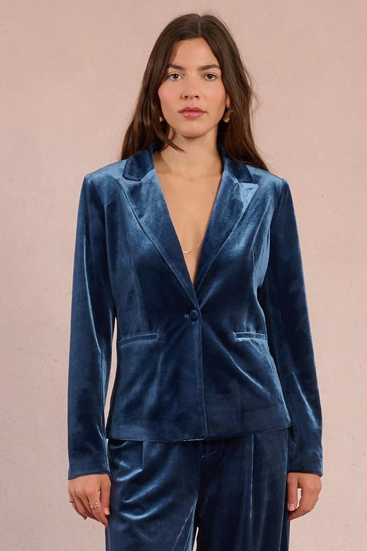 Molly Velvet Blazer