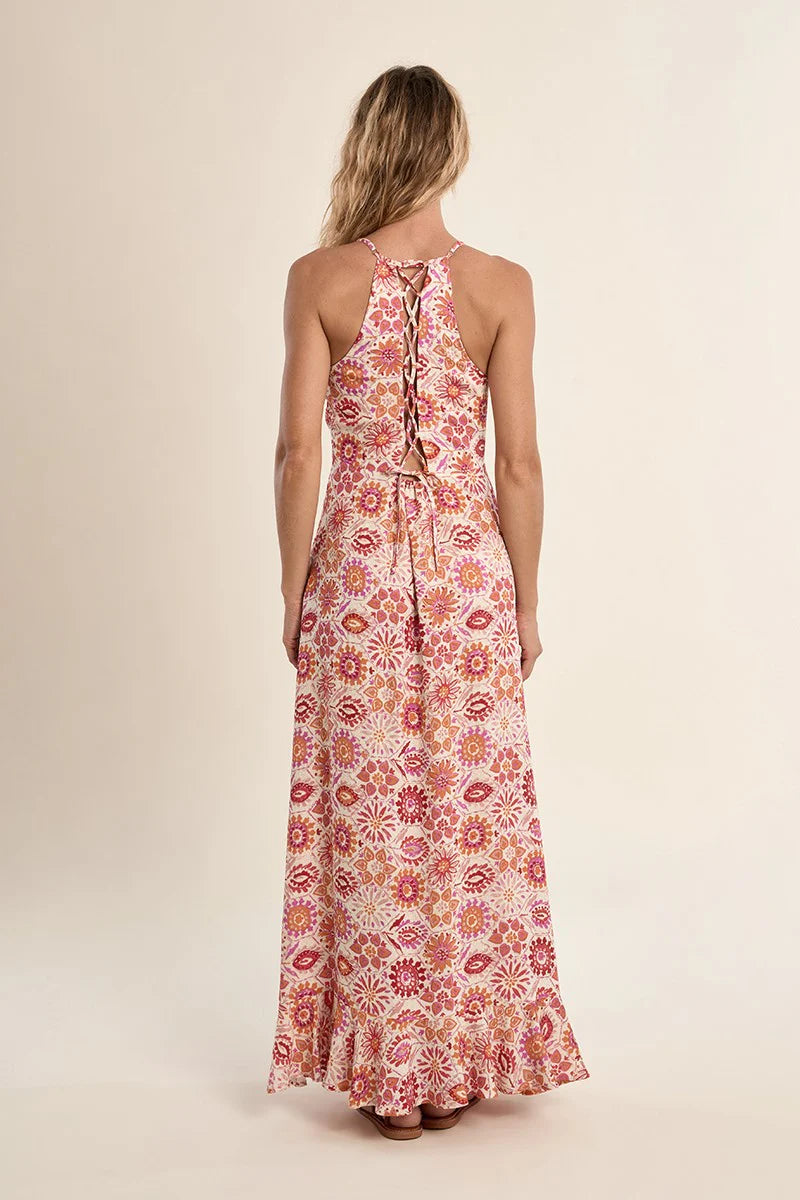 MELISSA LADIES WOVEN DRESS (Mixed Print)